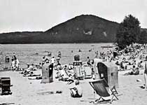 Máchovo jezero pláž