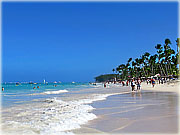 Písečná pláž po druhé - Grand Palladium Bávaro Resort & SPA, Dominikánská republika