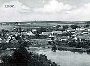Pohled z Petřin, kolem roku 1930